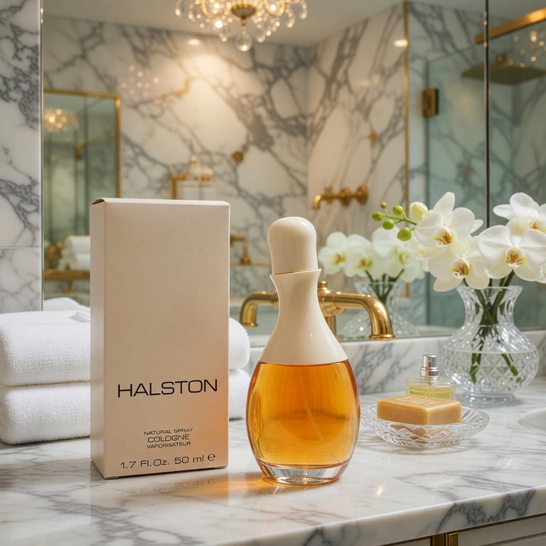 Halston, Cologne for Women, 1.7 oz 50 ml, Woody Mossy Scent