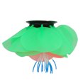 thumbnail image 4 of Suodoka Glowing Silicone Lotus Flower Aquarium Decoration for Fish Tank, Artificial Floating Water Plant Decor Ornament, Green, 4.7 inches / 12 cm, 4 of 9