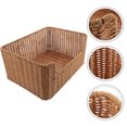 thumbnail image 1 of KALLORY Cesta Tejida De Almacenaje Para Marrón Ideal Para Casa Y Restaurante, 1 of 6