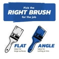 thumbnail image 3 of BEST 2.5" Polyester-Nylon Rubber Short Angle Brush, 3 of 11