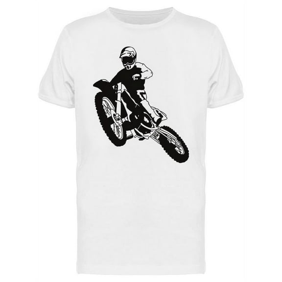 Motorcycle Racing T-Shirt Men -Image by Shutterstock, Male Small