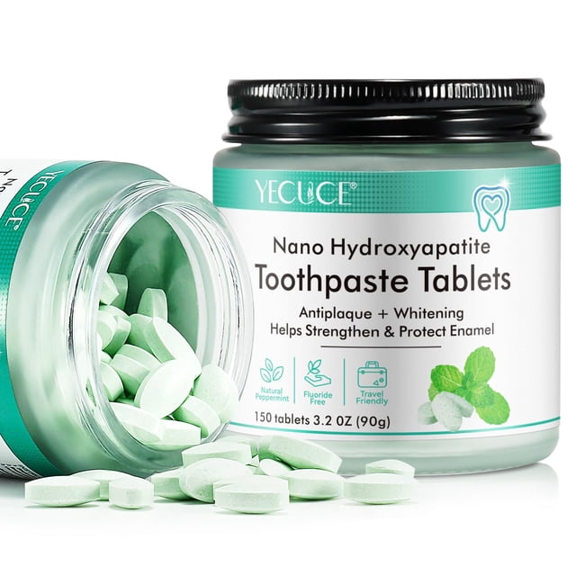 Toothpaste Tabs Generic 150 tabletas de nanohidroxiapatita