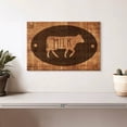 thumbnail image 2 of Elephant Stock Cow Milk Wall Art - Horizontal Canvas Wall Art - Kitchen Wall Decor - Inspirational And Typography Canvas - Brown And Decor - 12" x 8", 2 of 8