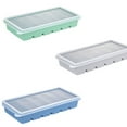Food Grade Silicone Cube Trays With Storage Containers For Freezing