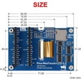 thumbnail image 6 of Treedix 3.5 inch LCD Touch Screen Display Resistive Touch 65K Color LCD Module SPI Communication for Raspberry PI Pico, 6 of 6