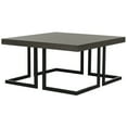 thumbnail image 3 of SAFAVIEH Amalya Modern Mid-Century Wood Coffee Table, Dark Grey, 3 of 9
