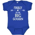 thumbnail image 3 of Inktastic Finally I'm the Big Cousin Boys or Girls Baby Bodysuit, 3 of 5
