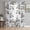 Black, variant on Sheer Curtains 63 Inch Length 2 Panels Set for Bedroom, Black Gray Fruit Semi Sheer Curtains for Windows, Vintage Plant Nature Botanical Flower Voile Window Treatments Rod Pocket Curtain