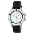 thumbnail image 1 of Wenger Men's 74731 Commando Calendar White Dial Black Leather Strap Watch, 1 of 4