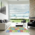 thumbnail image 6 of Ahgly Company Indoor Rectangle Patterned Mauve Taupe Purple Novelty Area Rugs, 8' x 10', 6 of 6