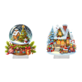 thumbnail image 1 of Kits Arte Escritorio Cristal Forma Especial Acrílico Navidad, 1 of 6