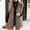 #235-Khaki, variant on Ounisa Womens Winter Vest Waistcoat Faux Fur Overcoat Jackets Thickened Warm Solid Color Stand Collar Sleeveless Outerwear Top