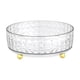 thumbnail image 2 of Organizador giratorio de 360° para cocina | Bandeja giratoria para armarios, despensas y refrigeradores | Almacenamiento de especias y condimentos de plástico transparente | Diámetro de 28 cm, 2 of 6