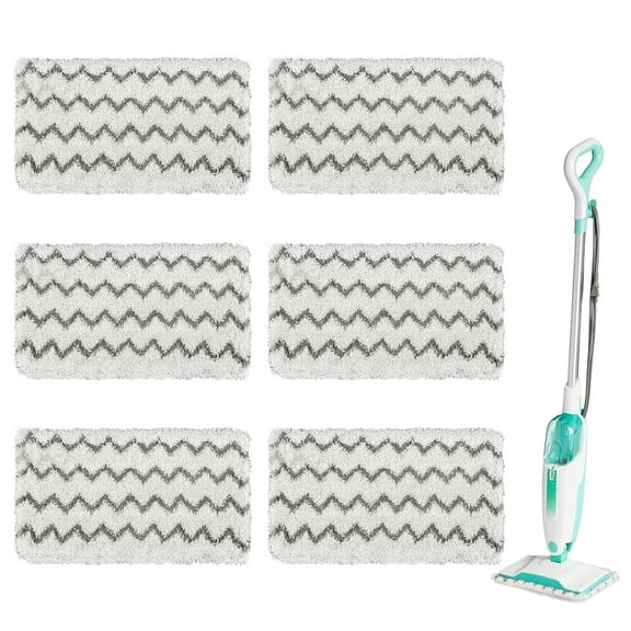 Replacement Microfiber Mop Pads Refills for Shark Steam Mop Hard Floor Cleaner, Model S1000, S1000A, S1000C, S1000WM, and S1001C
