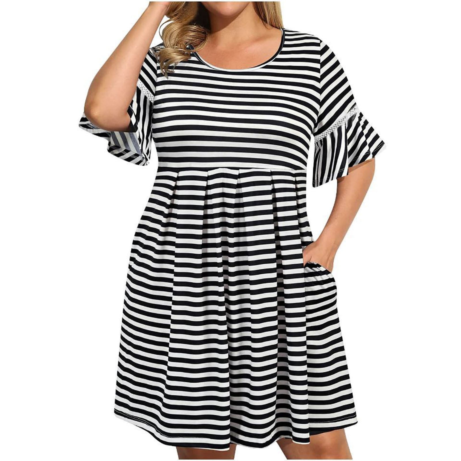 HSMQHJWE Robe décontractée bleue pour femme Robe Tunisia Ubuy