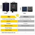 thumbnail image 2 of Cadena de luces solares LERTDAI de 10 m, 100 LED, control remoto a prueba de agua, 2 of 7