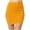 Yellow, variant on Skirt for Wome Summer Casual Solid Workout Short Skirts High Waist Pencil Bodycon Mini Skirt