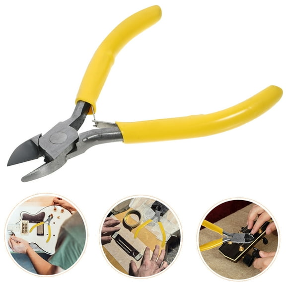 Clispeed Guitar Luthier Tools Set Plastic Yellow 1Set For Music Instrument Repair