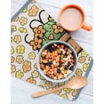 thumbnail image 3 of Easter Kitchen Dish Towels for Drying Dishes Set of 2, Bunny Ears Spring Yellow Flowers Potted Plant Rustic Waffle Weave Microfiber Hand Tea Bathroom Towels Quick Dry & Absorbent Towel 12x12, 3 of 7