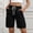Black, variant on Hiking Shorts for Women High Waisted Pull On Cargo Casual Golf Water Resistant Bermuda Shorts with Drawstring Army Green