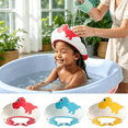 thumbnail image 4 of TELOLY 2026 New Kids Shampoo Baby Shower Cap for Kids Hair for Bath, Shower, Swimming, Hair Wash Toddler Bath Hat Baby Shower Visor Baby Shampoo Cap Head Protector, 4 of 7