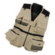 thumbnail image 2 of Chaleco de fotografía de pesca con mosca con bolsillos Chaleco de secado rápido para hombres Chaquetas de exterior para viajeros caqui XL Macarena Chaleco de pesca de múltiples bolsillos, 2 of 8
