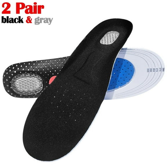 VONTER 2pair Shoe Insoles Superior Shock Absorption to Reduce Muscle Fatigue and Stress on Lower Body Joints,Comfort Sport Insole Neutral for Walking Runing,Climbing,8-11 Men & Women,Valentine's Gift