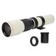 thumbnail image 1 of Lente teleobjetivo 500mm Lente teleobjetivo Lente de enfoque manual Lente teleobjetivo Lente de enfoque fijo Lente para cámara Olympus OM MountTeleobjetivo Mgaxyff No, 1 of 5