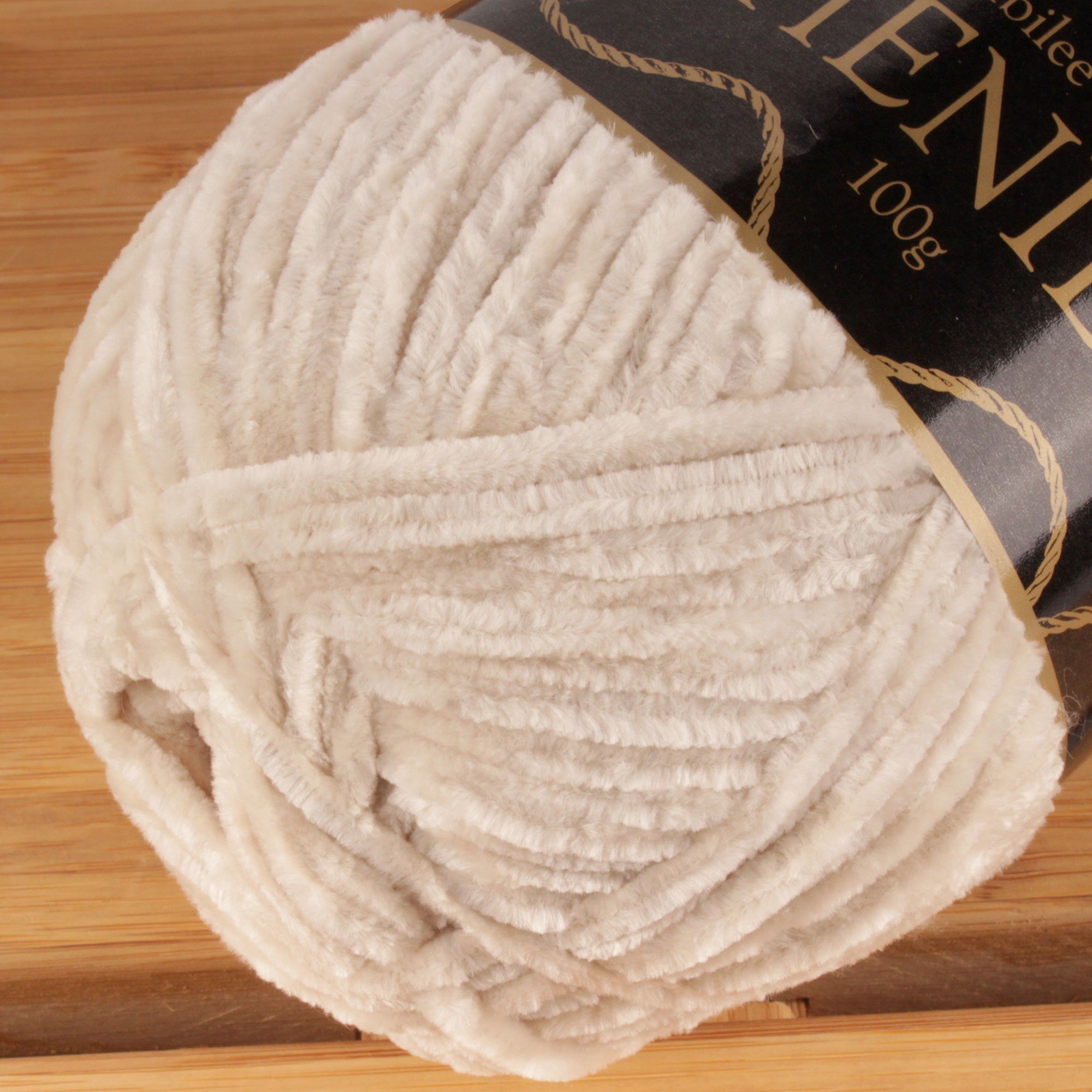 JubileeYarn Chenille Yarn - Worsted Weight - 100g/Skein - Opal - 4 Skeins