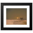 thumbnail image 2 of Adalbert Stifter 24x20 Black Modern Framed Museum Art Print Titled - Mondaufgang (ca. 1855), 2 of 5