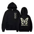 thumbnail image 2 of Sudadera Con Capucha Dannylux Merch Butterfly A La Moda De M, 2 of 7
