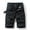 Black, variant on Jophufed Fashion Men's Pants Pocket Zipper Buttons Solid Leisure Time Tooling Shorts Cargo Pants