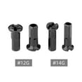 thumbnail image 4 of 50 pezones resistentes para radios de bicicleta, decoración de protectores de radios, tapas para radios Plata 13mm Zulema Niples para radios de bicicleta, 4 of 8