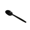 thumbnail image 2 of Karat PP Plastic Premium Extra Heavy Weight Soup Spoon - Black - 1,000 ct, 2 of 8