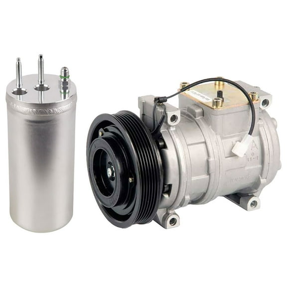 For Jeep TJ & Wrangler 1999 2000 2001 2002 AC Compressor w/ A/C Drier - BuyAutoParts