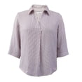thumbnail image 1 of GEORGE G BLUSA CAMISERA M 3/4 RAYAS, 1 of 4