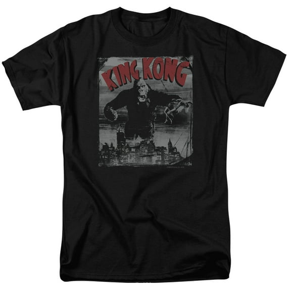 King Kong City Poster Unisex Adult T Shirt For Men And Women