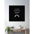 thumbnail image 2 of Nurse Hospital Rules Poster Wall Art, Modern Wall Decor, 24x24 UNFRAMED, 2 of 3