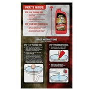 Drano Snake Plus, Manual Drain Unclogging Tool & Concentrated Clog Removing Gel, 16 oz