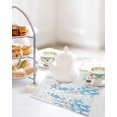 thumbnail image 4 of Coastal Blue Kitchen Dish Towels for Drying Dishes Set of 2, Ocean Coral Starfish Jellyfish Seahorse Waffle Weave Microfiber Hand Tea Bathroom Towels Quick Dry & Absorbent Towel 12x12, 4 of 7