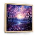 thumbnail image 2 of Designart "Transcendent Twilight Sky Photo wall art" Landscapes Floater Framed Wall Decor, 2 of 7