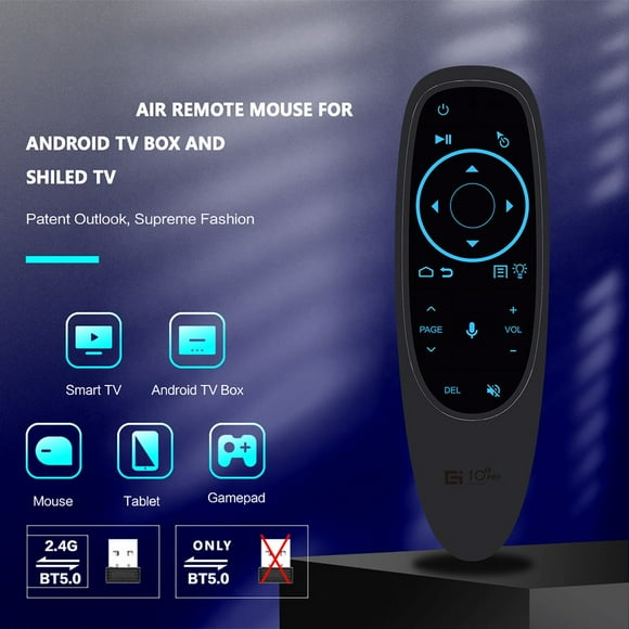 Air Mouse Dual Modes Gyro Television Box Wireless G10S Voice Control Sensing 2.4GHz Smart G10 Pro Remote Controller