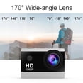 thumbnail image 3 of Action Camera 1080P Screen Action Camera Underwater Waterproof Camera, 3 of 5