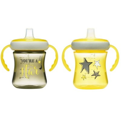 The First Years Soft Spout Trainer 2pk Cup - I'm A Star - 7oz