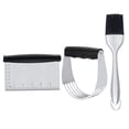 thumbnail image 3 of GOOHOCHY 3PCS Pastry Brushes Pastry Cutter Stainless Steel for Baking Cooking, 3 of 8