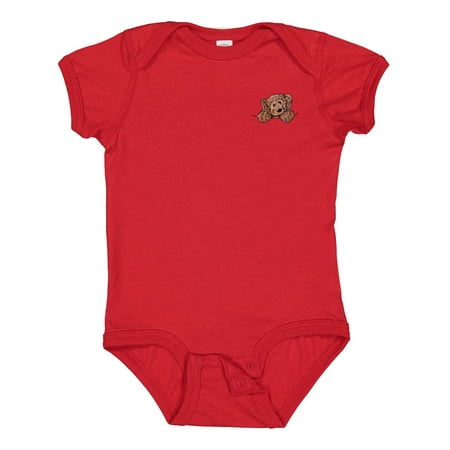 

Inktastic Pocket Chocolate Doodle Gift Baby Boy or Baby Girl Bodysuit
