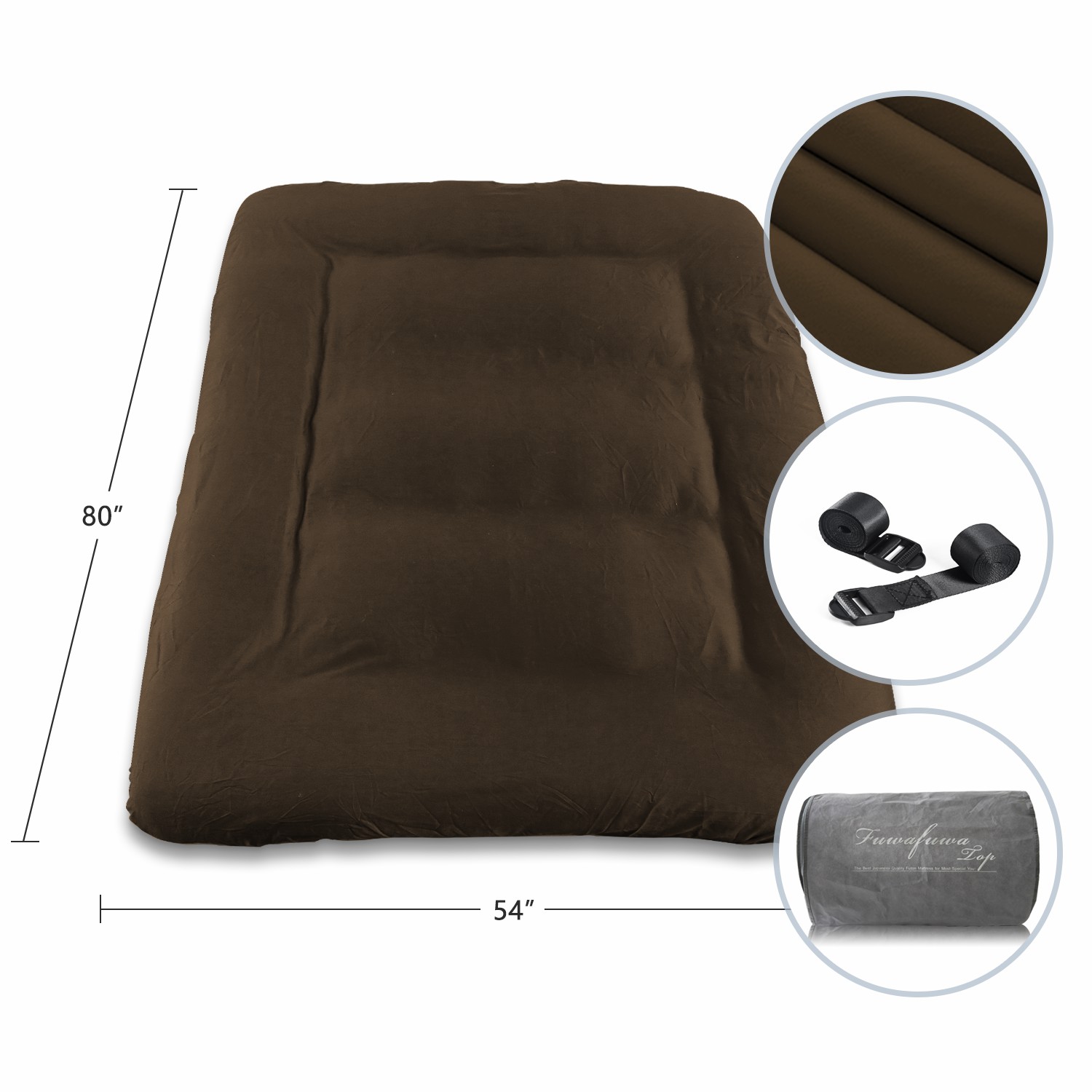 Japanese Floor Mattress Futon Mattress Thicken Sleep Mat Grey Mattress Coffee Mattress Cover