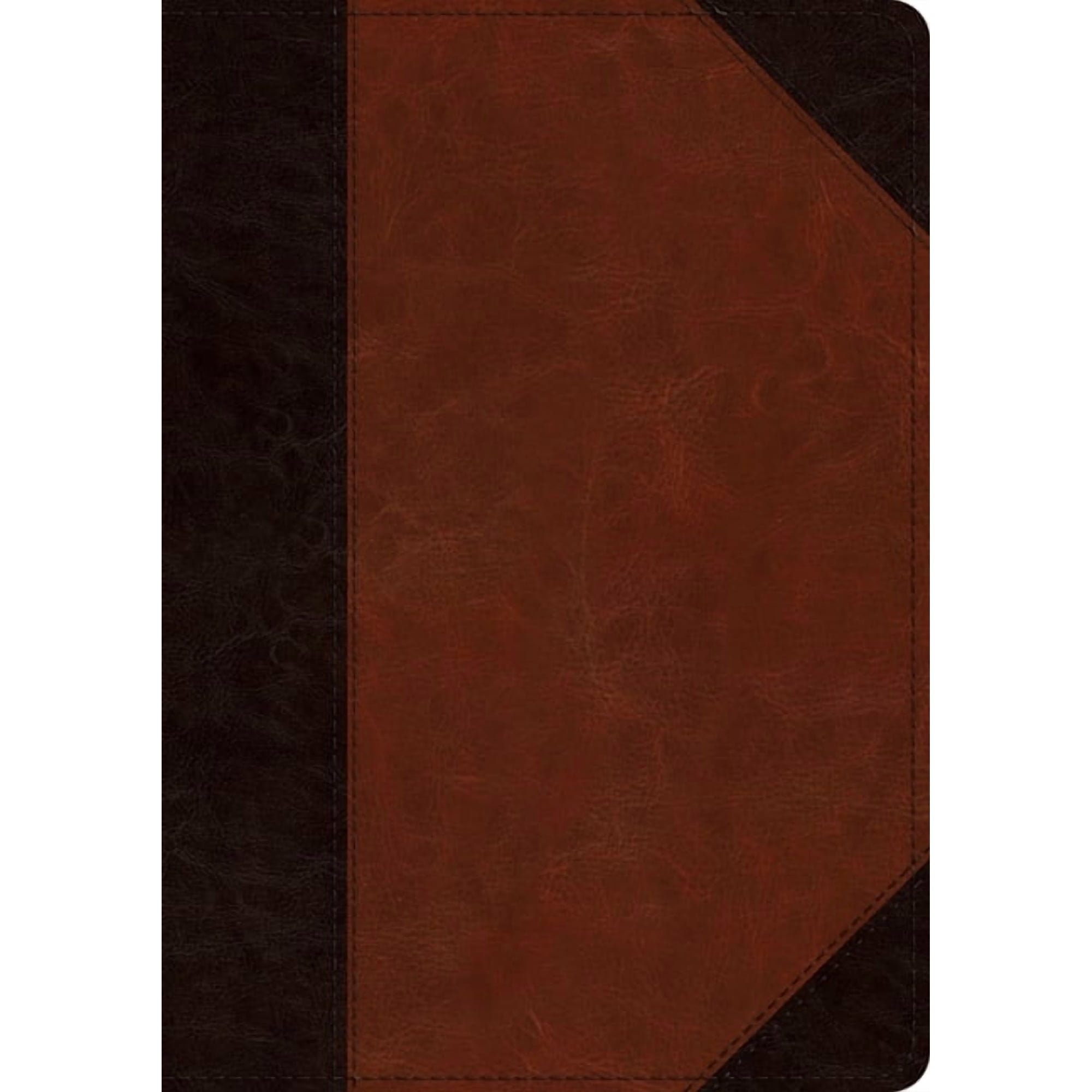 ESV Large Print Wide Margin Bible (Trutone Brown/Cordovan Portfolio Design) (Large Print) (Hardcover)