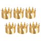 thumbnail image 4 of unbranded 6Ud De Servilleta De Metal Dorado Para Decorar En Fiestas Y Eventos, 4 of 8