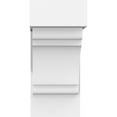 thumbnail image 2 of 5"W x 12"D x 12"H Standard Olympic Architectural Grade PVC Bracket with Block Ends, 2 of 11